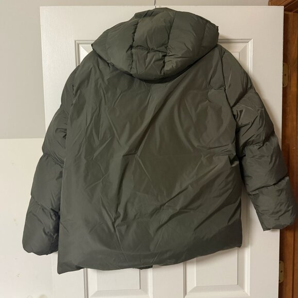 Jenni Kayne Hooded Down Puffer Jacket Medium - Picture 12 of 15